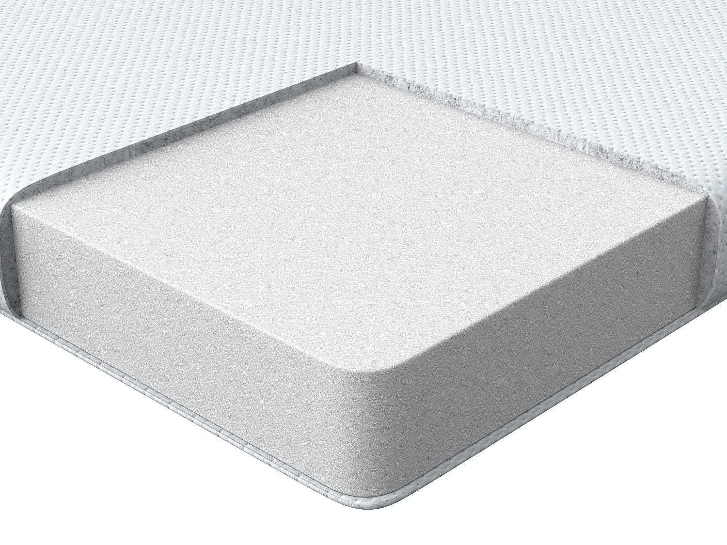 PU Foam Mattress Topper RESTFUL 140 x 200 cm (EU Double)