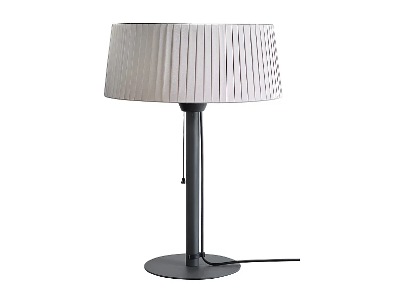 Riscaldatore a infrarossi da patio a piantana OLLERIA 1500 W Grigio