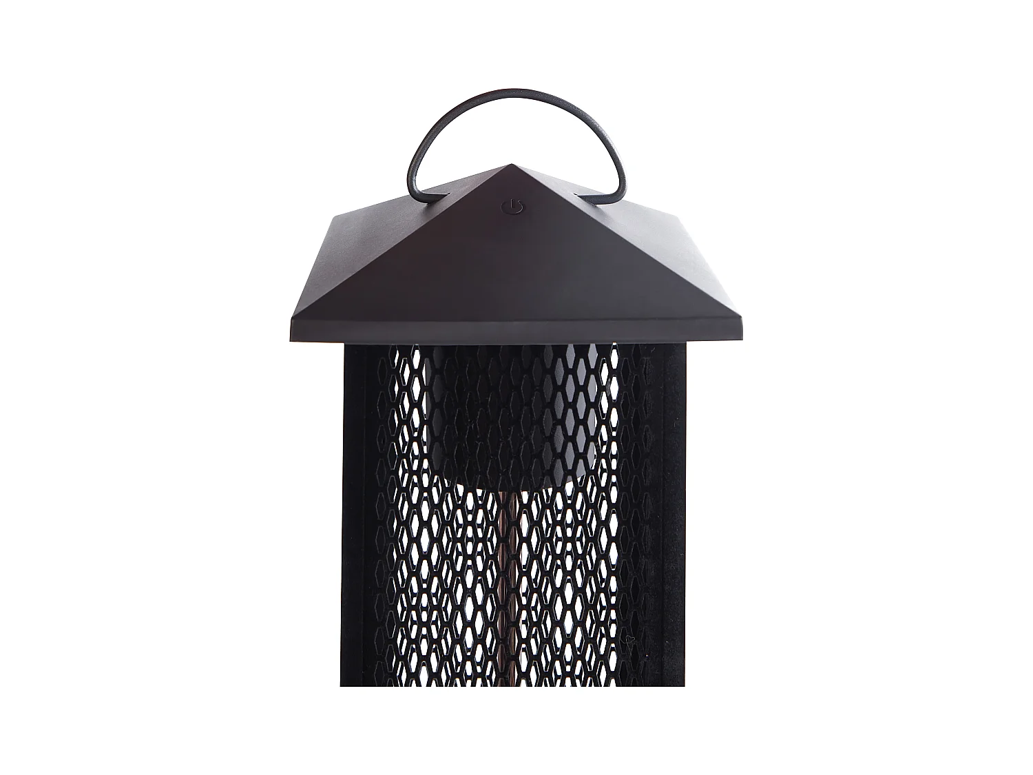 Riscaldatore a infrarossi da patio a piantana TUNUPA 1500 W Nero