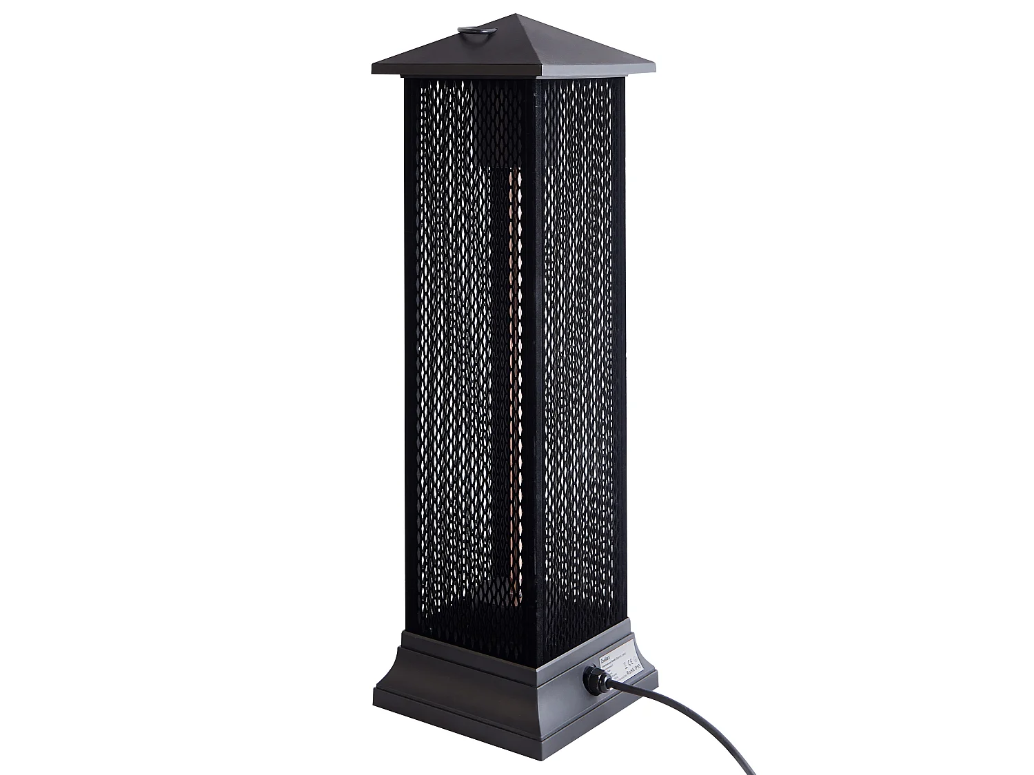 Infrarot-Standheizstrahler TUNUPA 1'500 W Schwarz