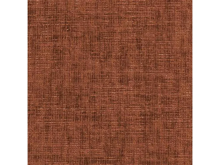 Canapé d'angle convertible 3 places en tissu rouge