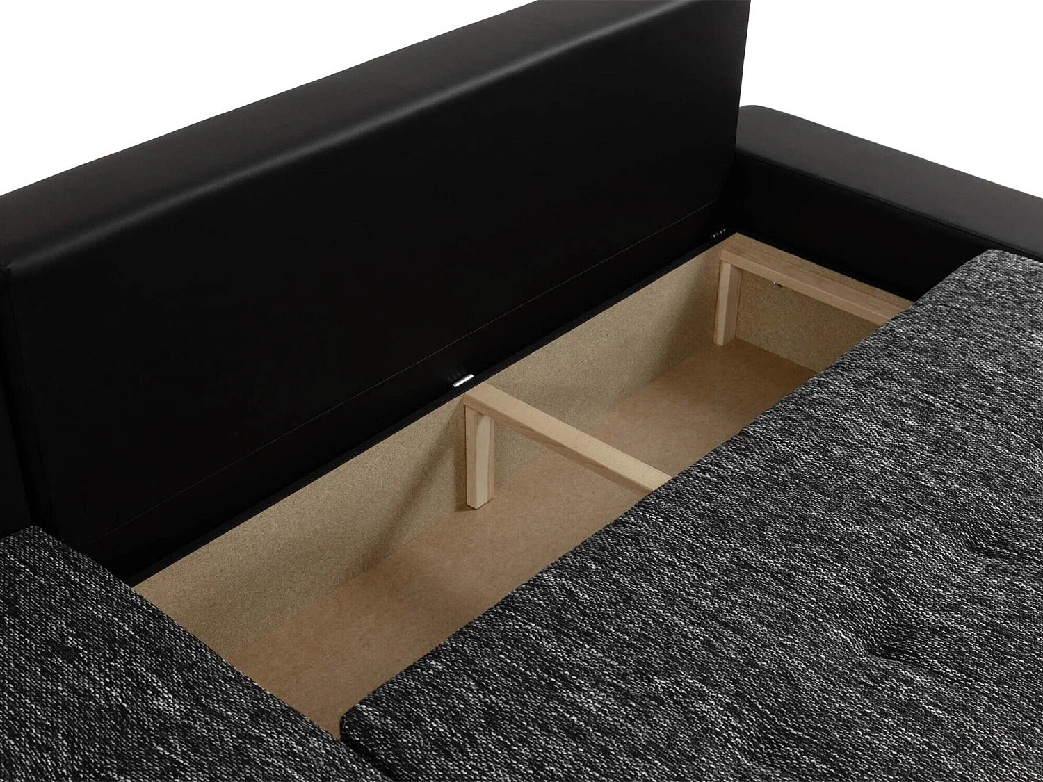 Canapé d'angle Comfivo 112, Vert, Disponible, 265x185x85cm