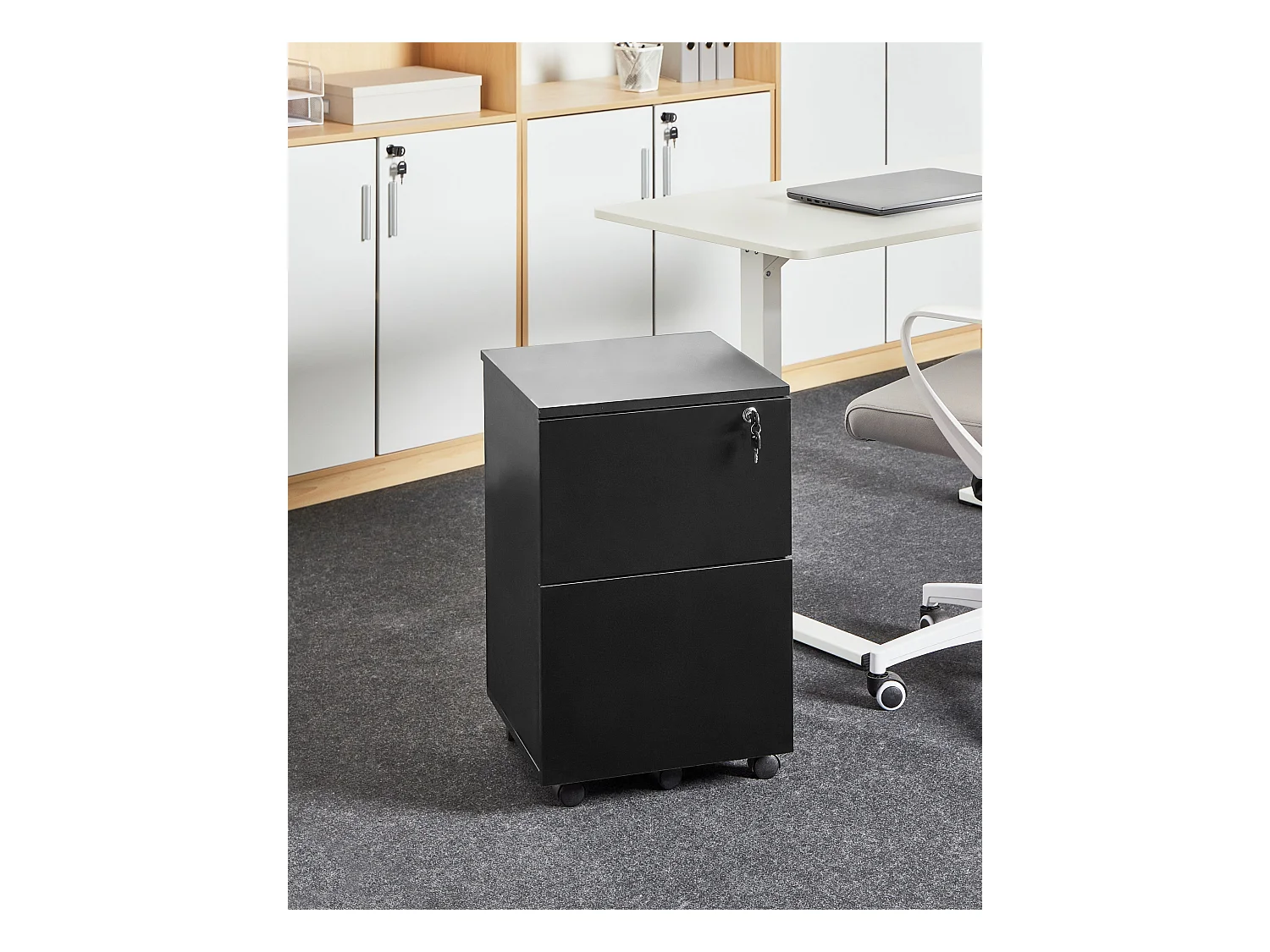 Meuble de rangement JOHNSON Noir