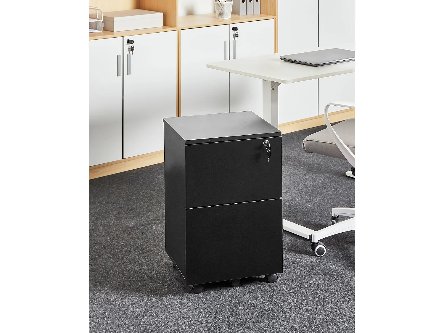 Meuble de rangement JOHNSON Noir