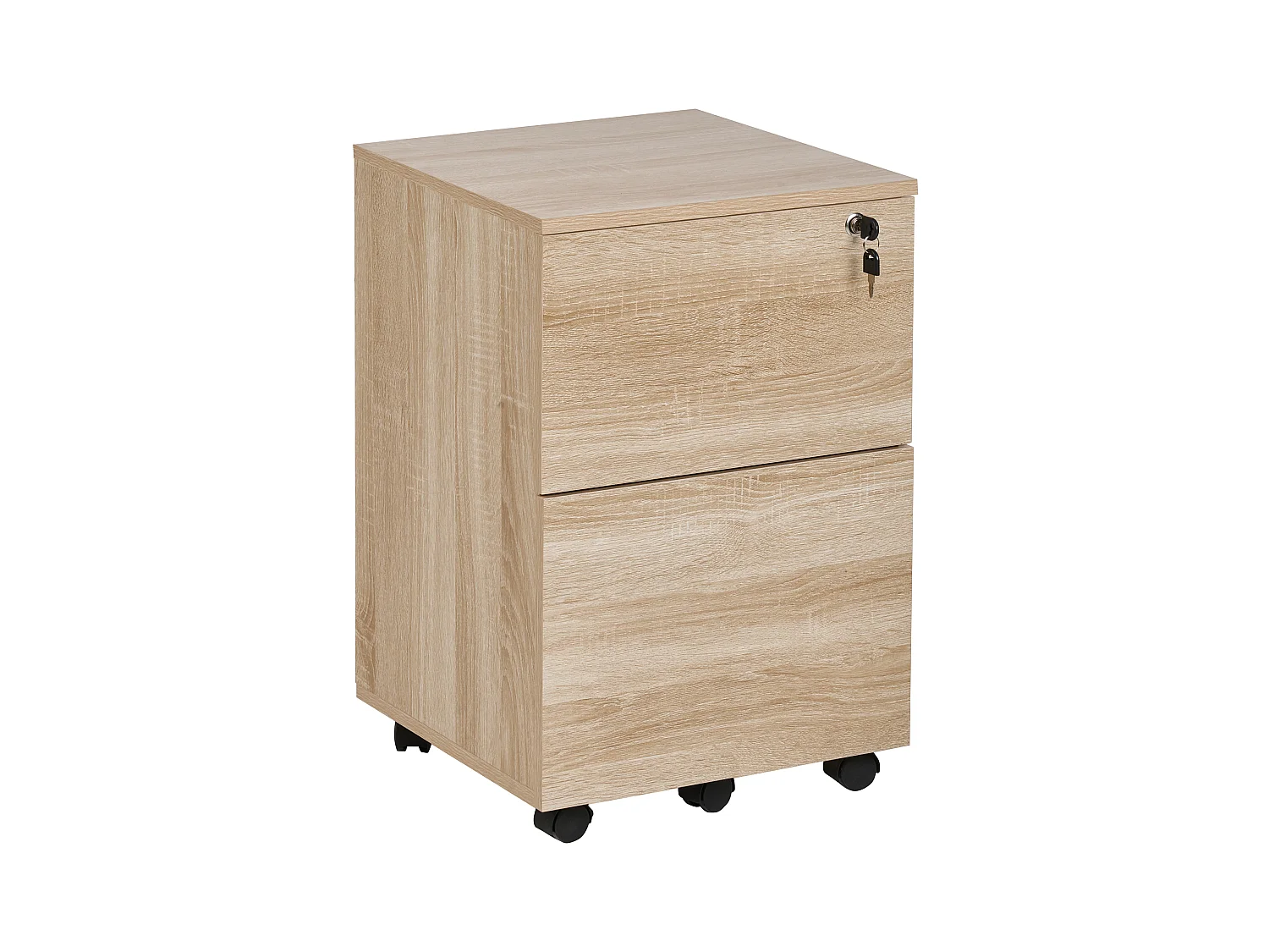 Szafka biurowa JOHNSON Jasnobrązowy