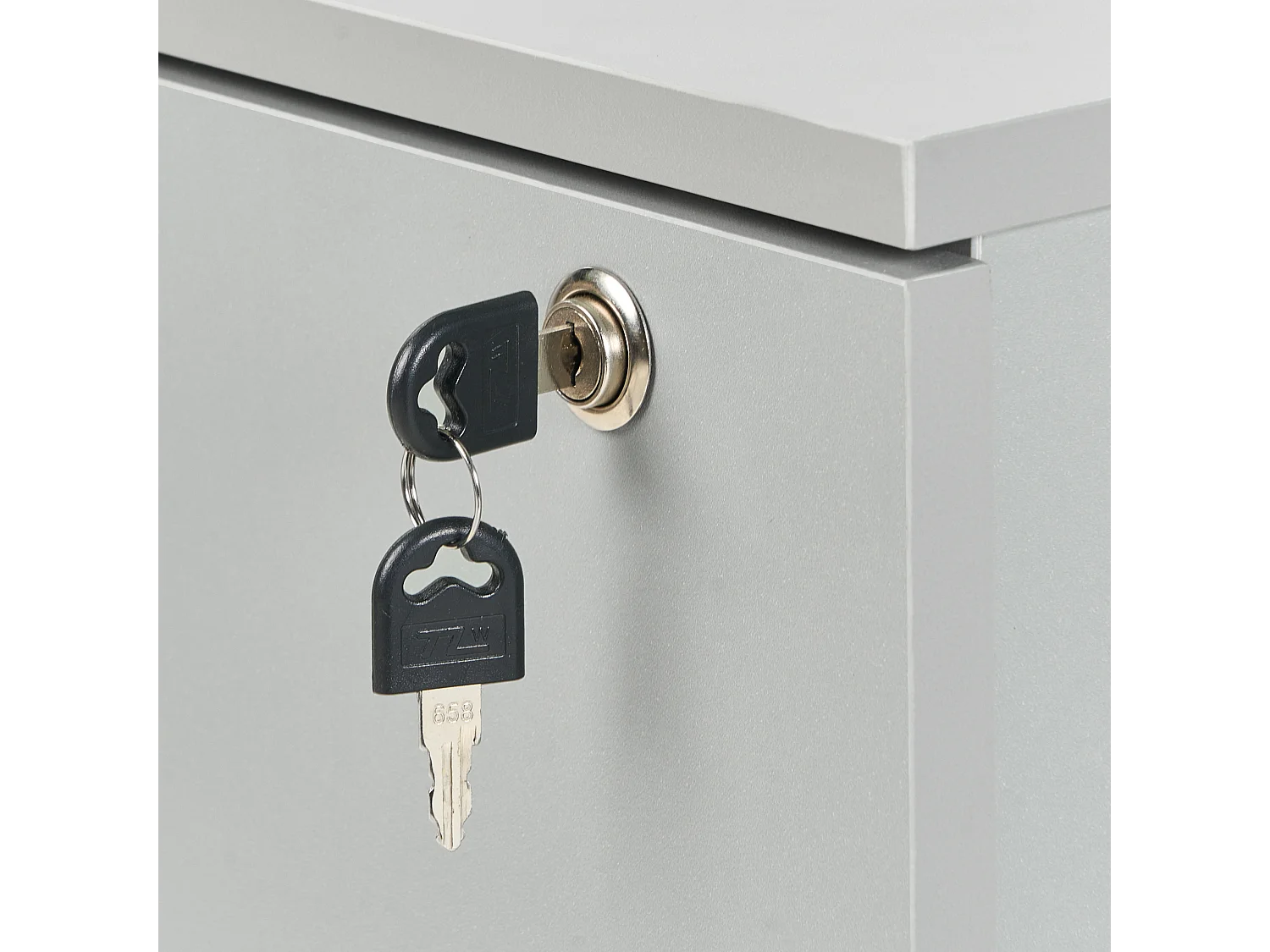 Meuble de rangement JOHNSON Gris clair