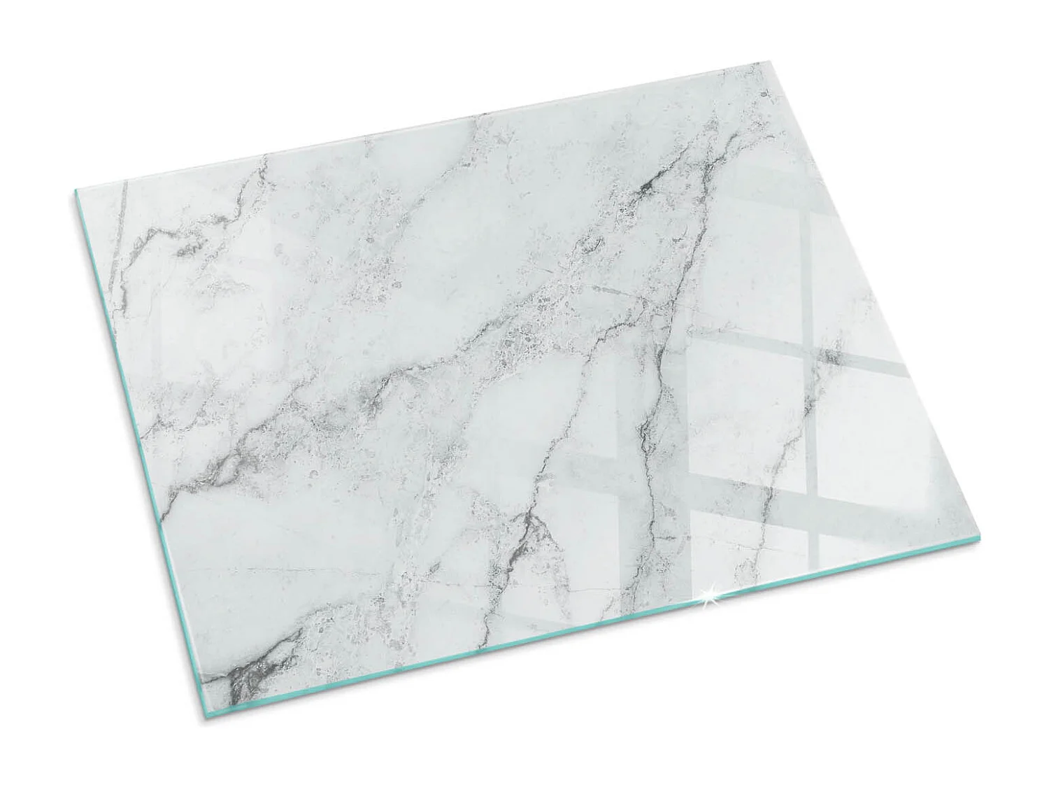 Plaque de sol en verre pour poêle - Rectangle - 80x60 - Modèles de carreaux décoratifs