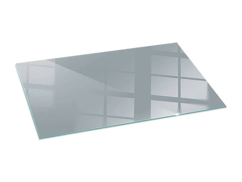 Vloerplaat voor houtkachel, onder open haard - Rechthoek - 140x70 - Kleur Grijs