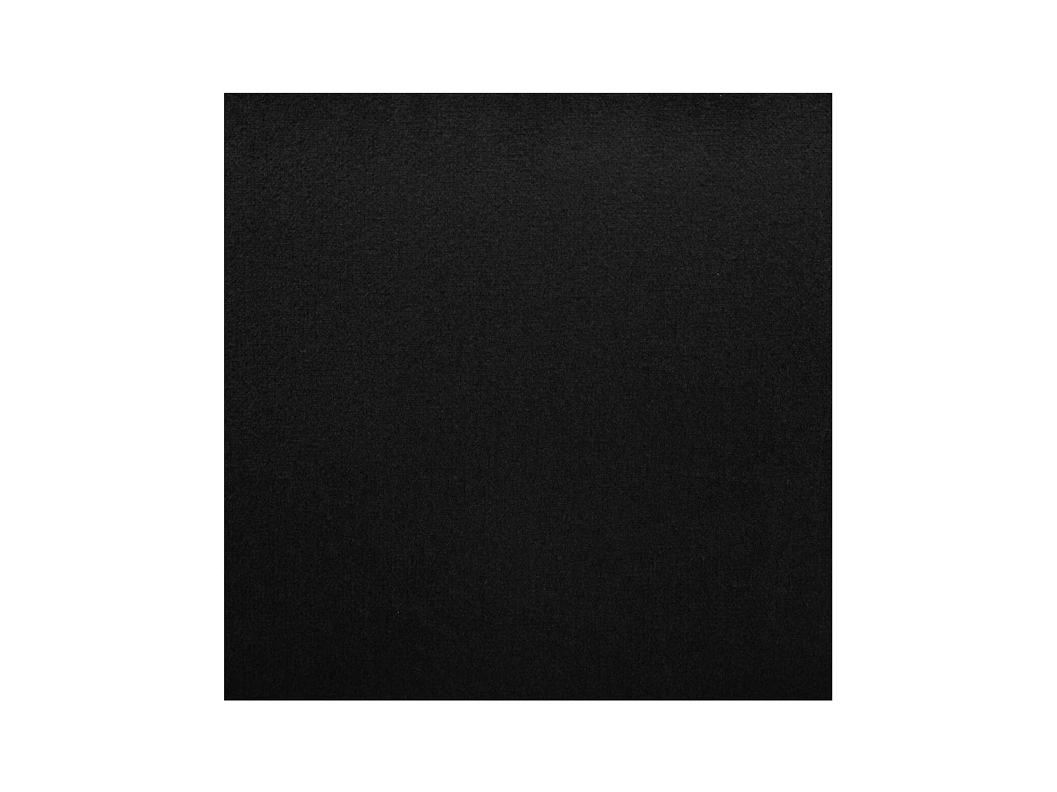 Banc Banquette en Velours Noir 100 x 35 x 45 cm