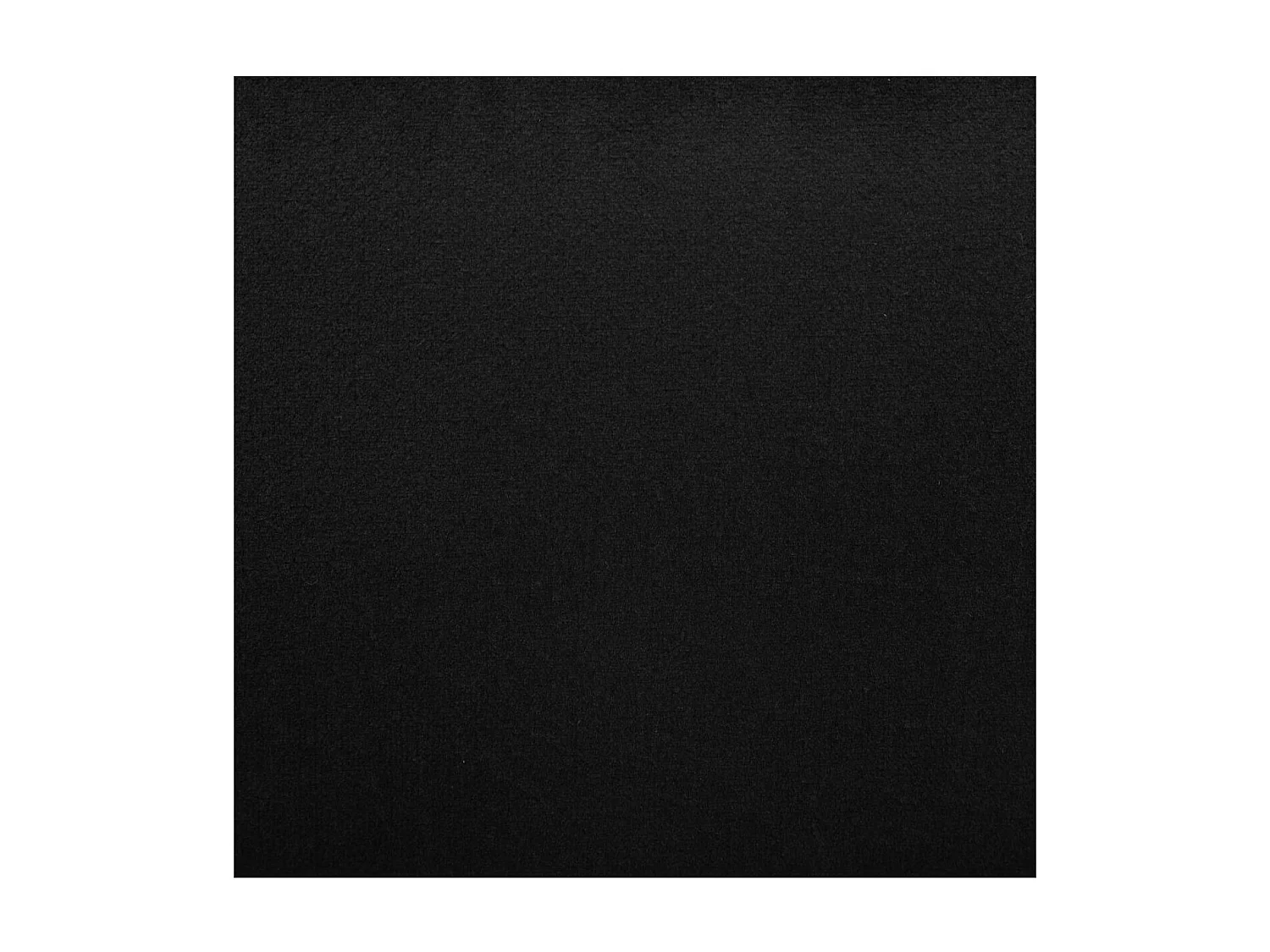 Banc Banquette en Velours Noir 100 x 35 x 45 cm