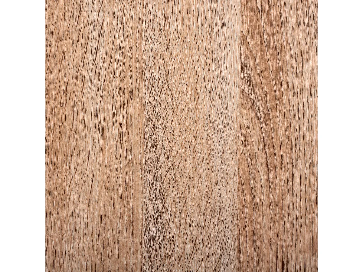 Banc Rangement 3 Cases effet bois naturel L 105 cm