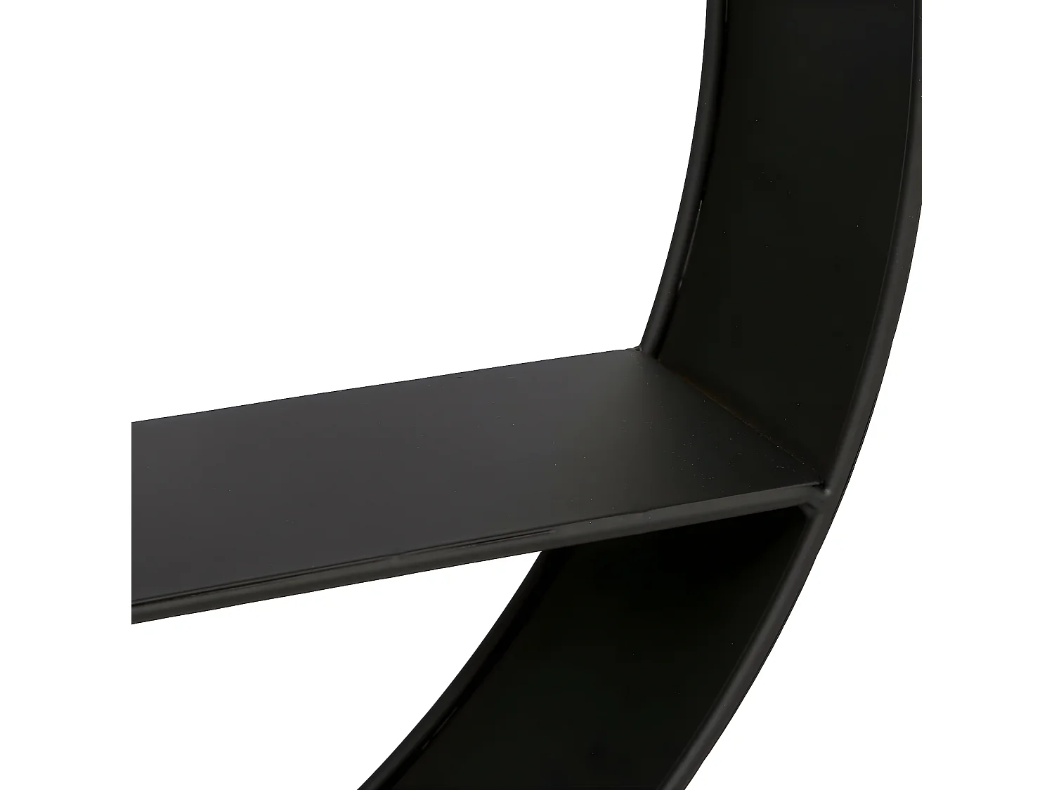 Étagère murale en Métal Noir D 54 cm