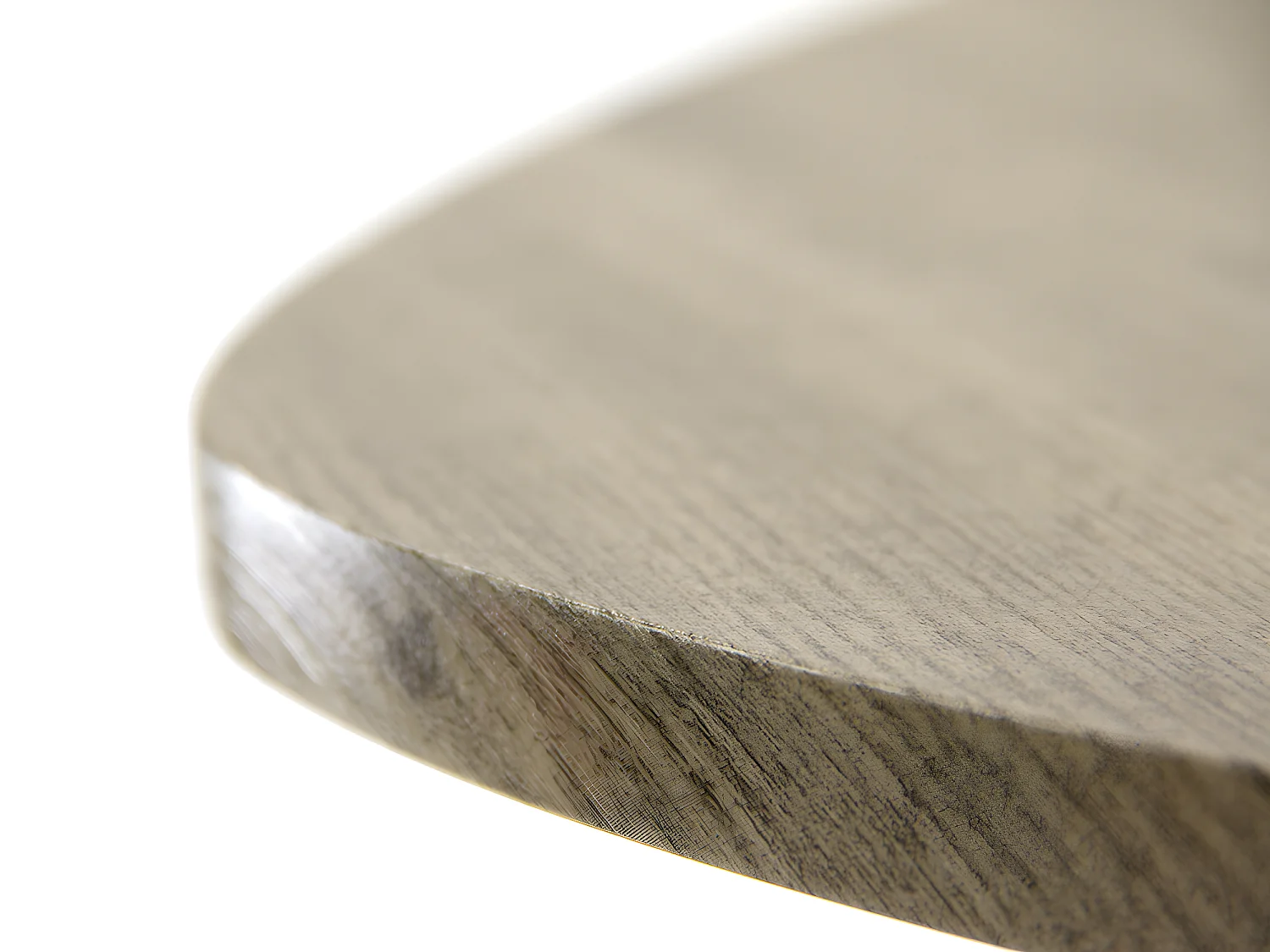 Table d'appoint en bois et pieds en métal noir 69 x 54 x H 60 cm