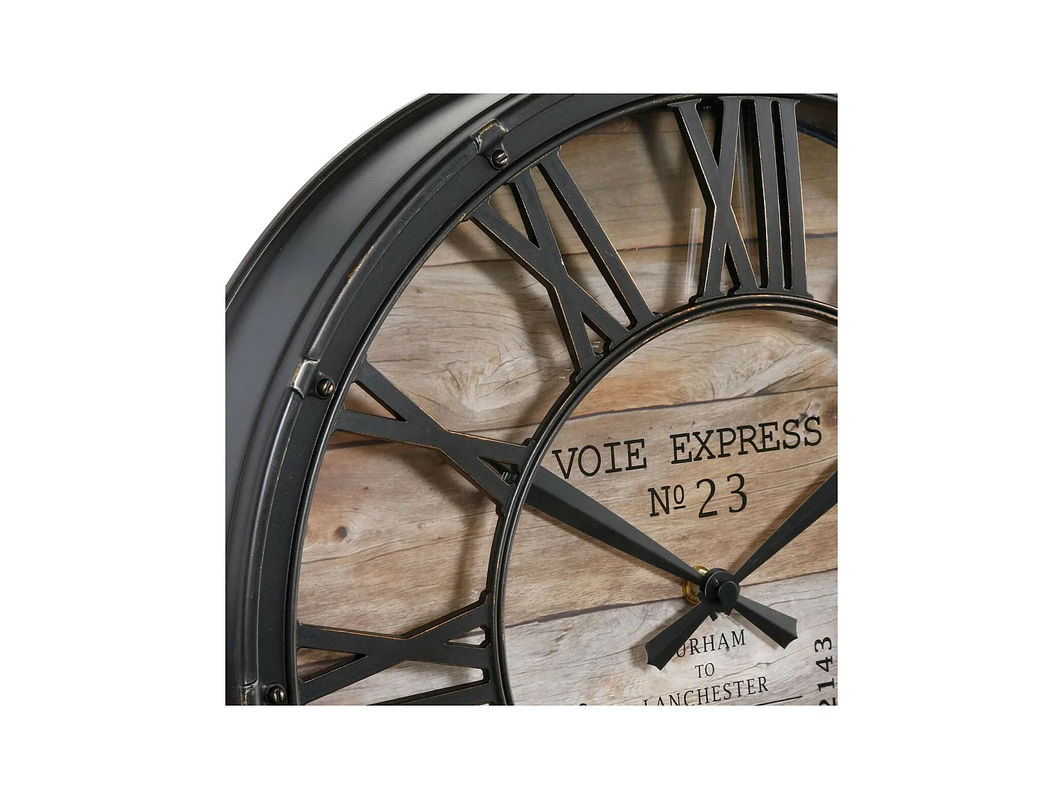 Pendule murale rétro et vintage D 39 cm