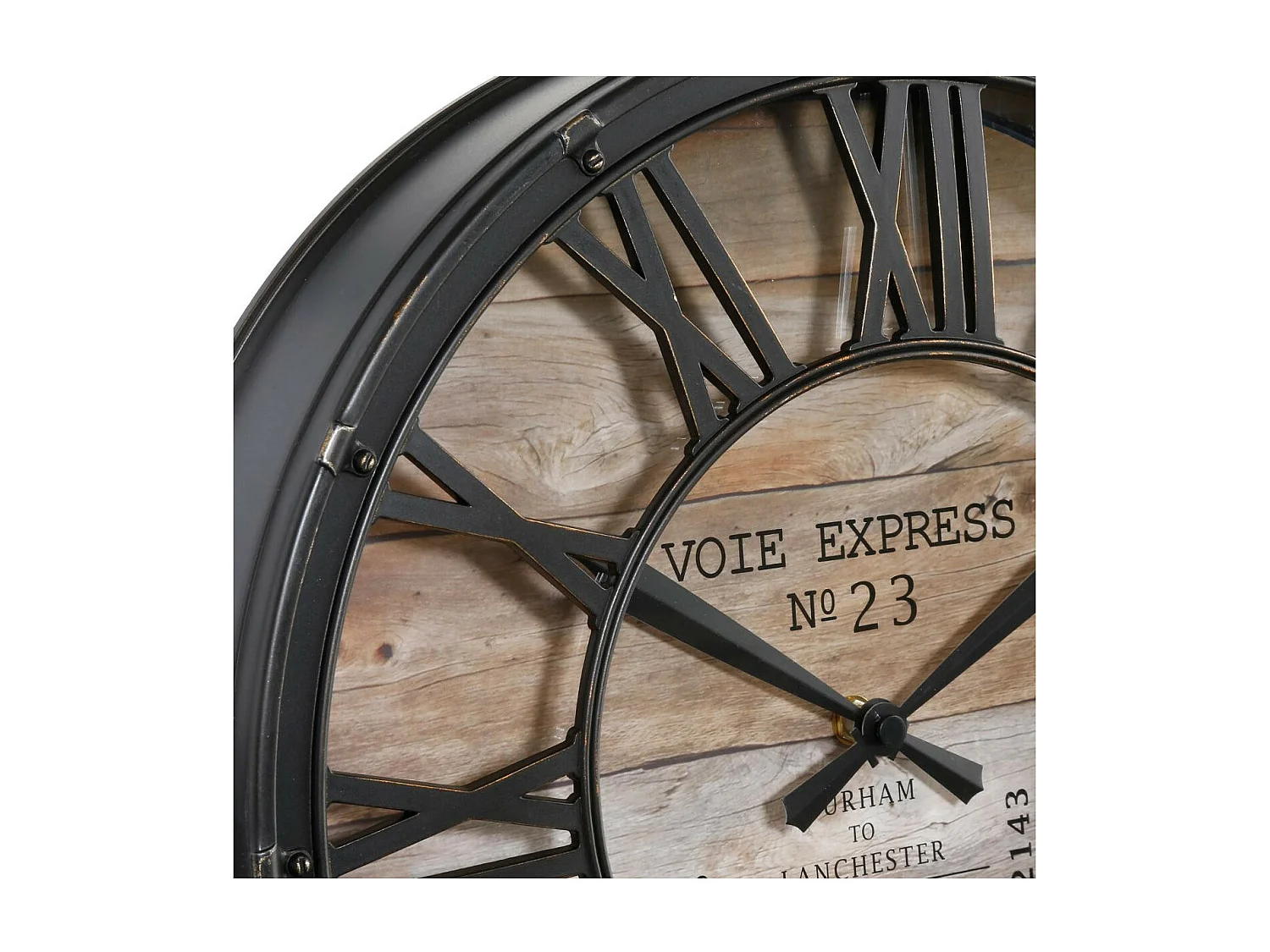 Pendule murale rétro et vintage D 39 cm