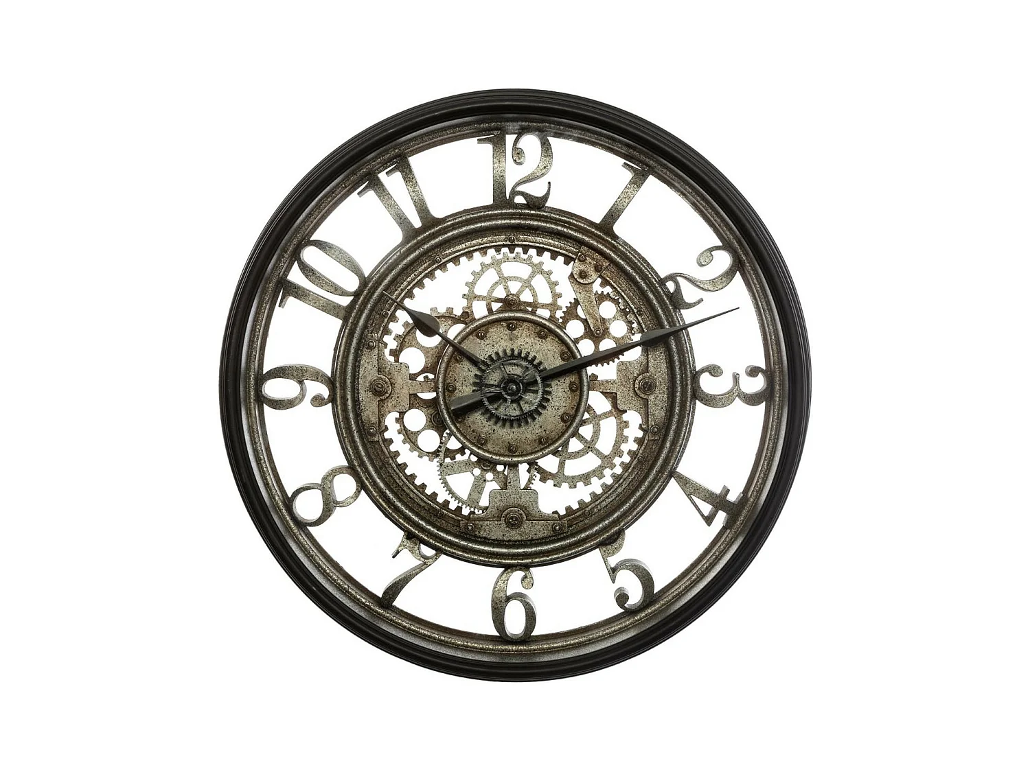 Pendule murale avec mécanisme apparent D 51 cm