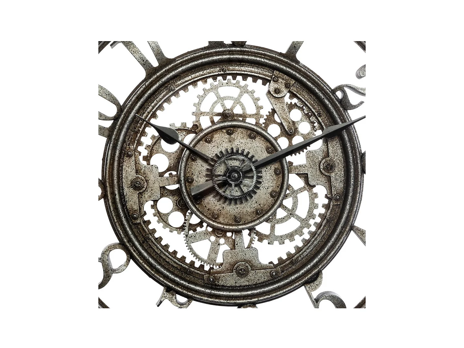 Pendule murale avec mécanisme apparent D 51 cm