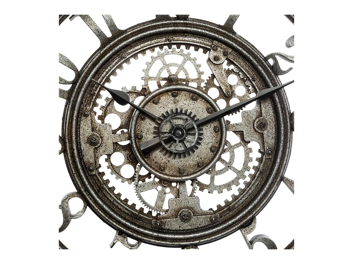 Pendule murale avec mécanisme apparent D 51 cm