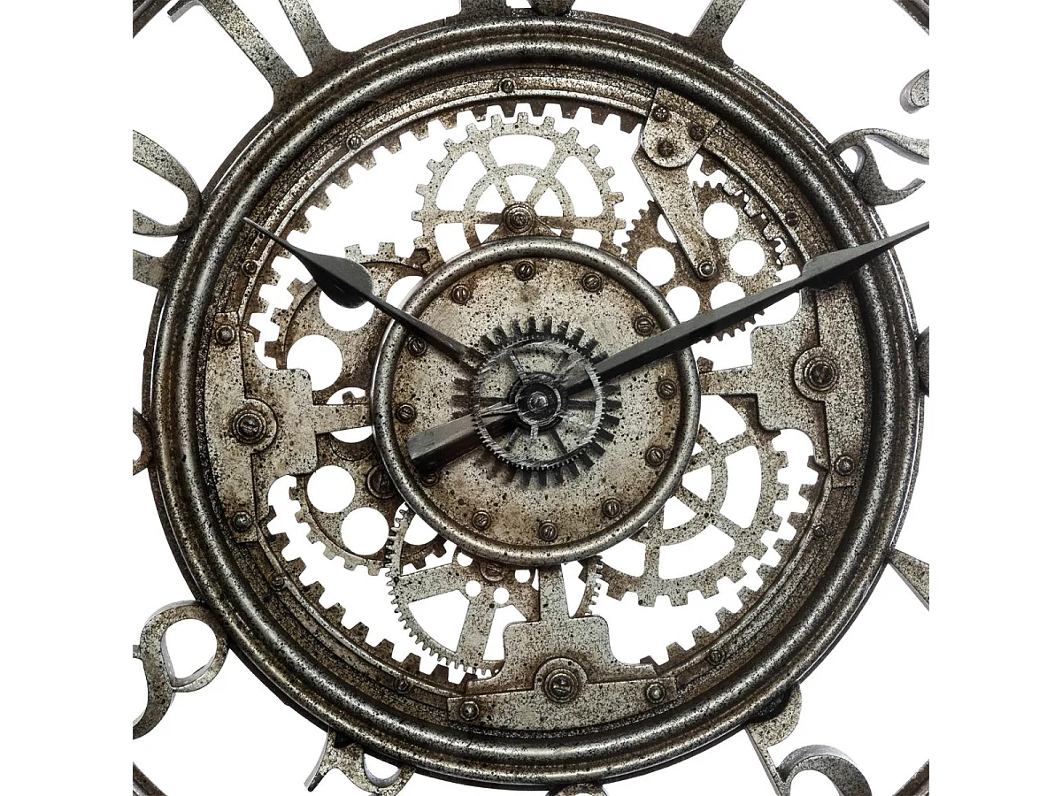 Pendule murale avec mécanisme apparent D 51 cm