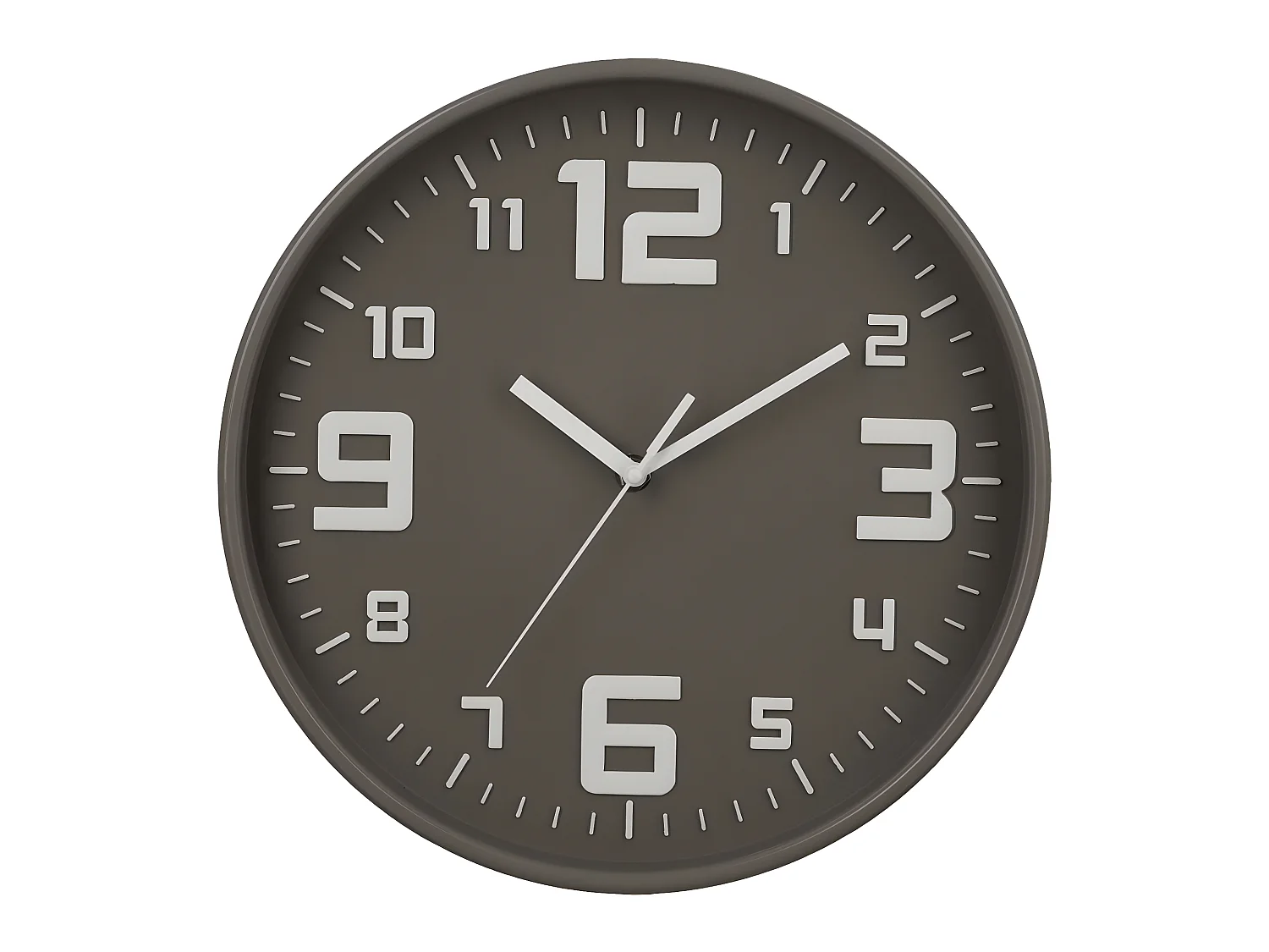 Pendule murale silencieuse Best Gris D 30 cm