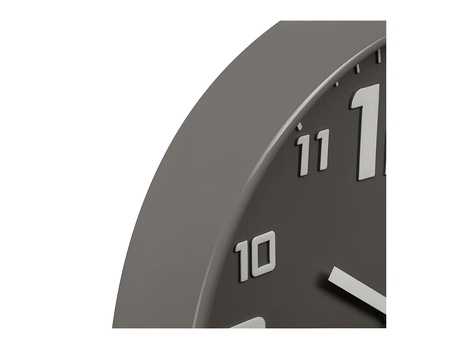 Pendule murale silencieuse Best Gris D 30 cm