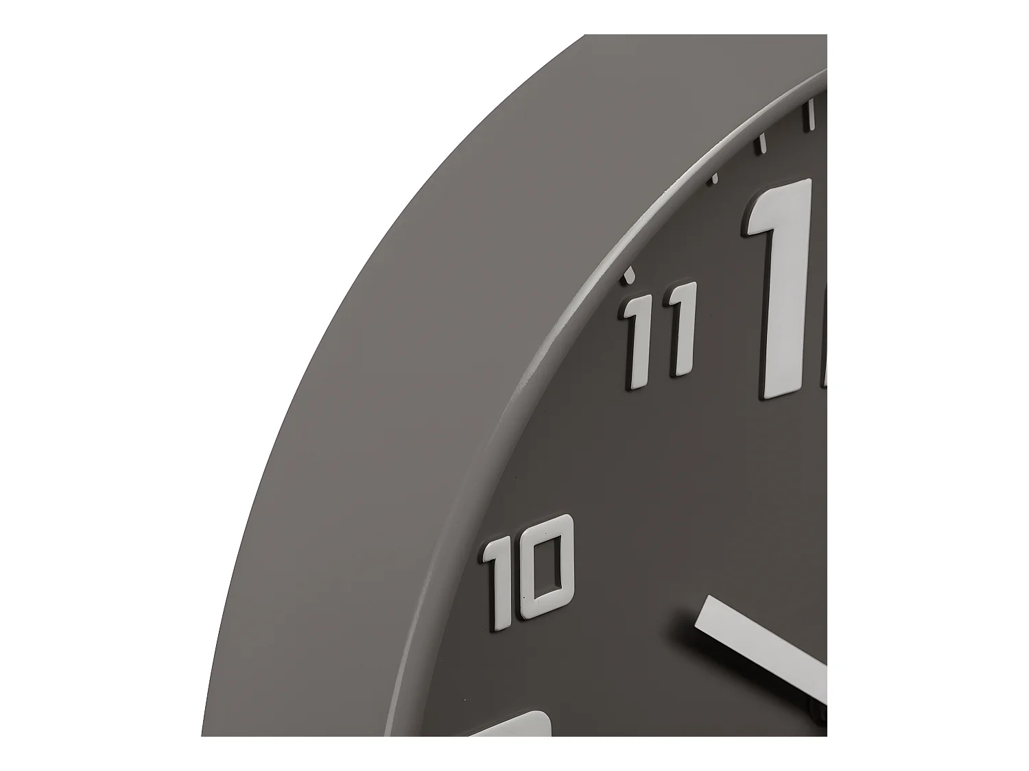 Pendule murale silencieuse Best Gris D 30 cm