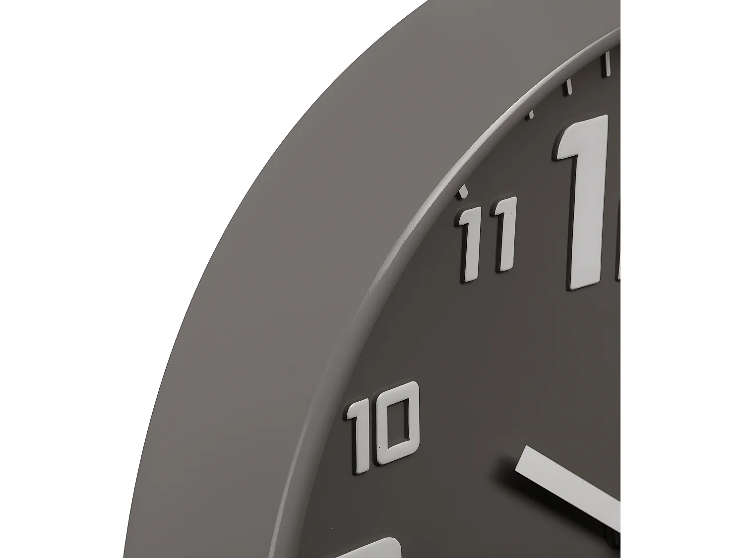 Pendule murale silencieuse Best Gris D 30 cm