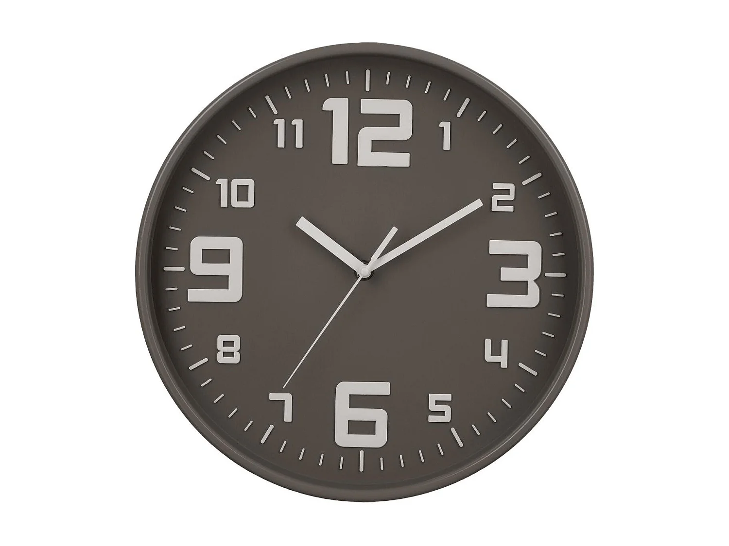 Pendule murale silencieuse Best Gris D 30 cm