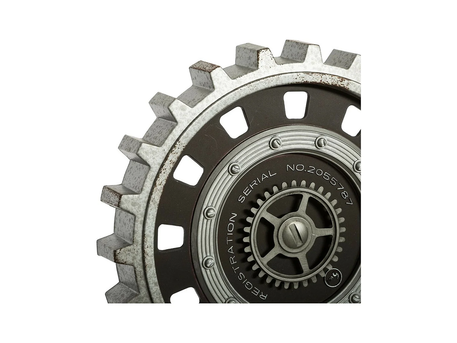 Pendule murale multi-mécanisme  57 x 58 cm