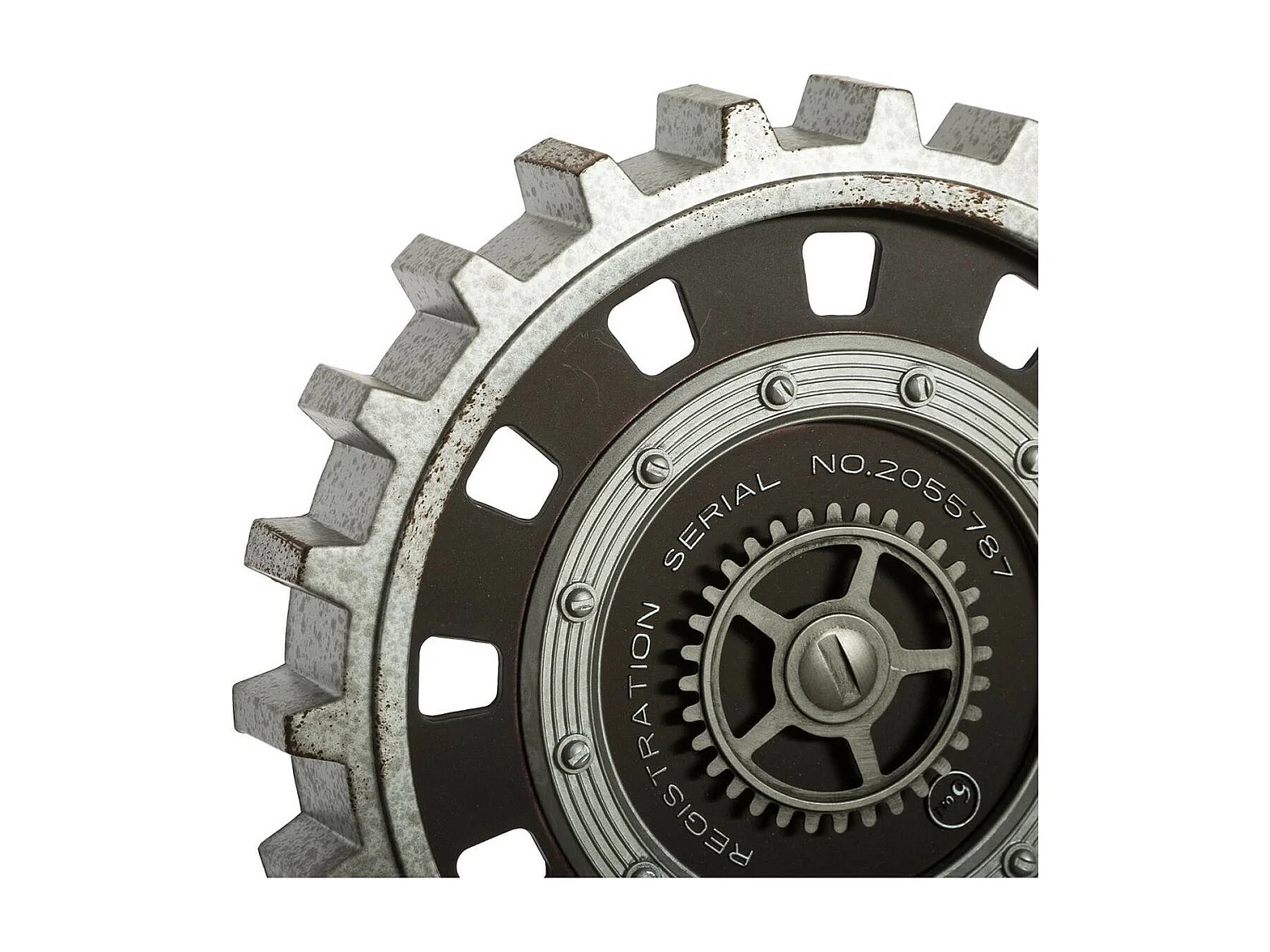 Pendule murale multi-mécanisme  57 x 58 cm