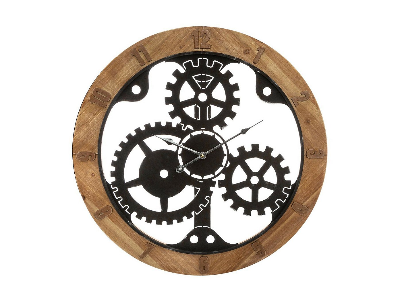 Pendule murale avec mécanisme apparent 51cm