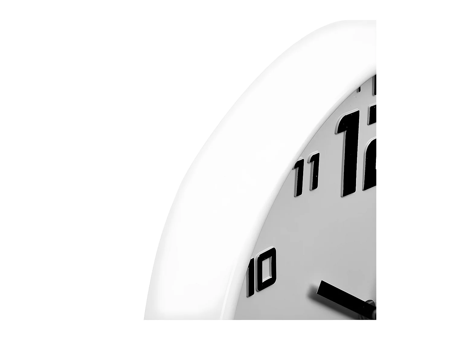 Pendule murale silencieuse Best Blanc D 30 cm