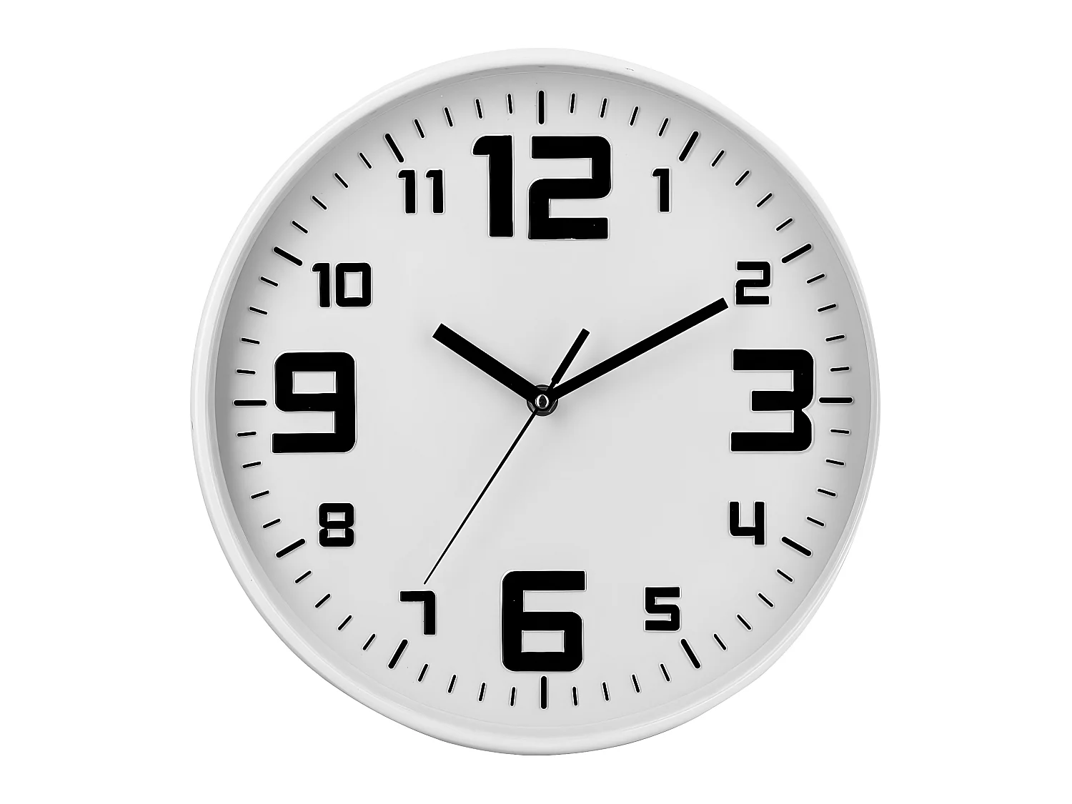 Pendule murale silencieuse Best Blanc D 30 cm