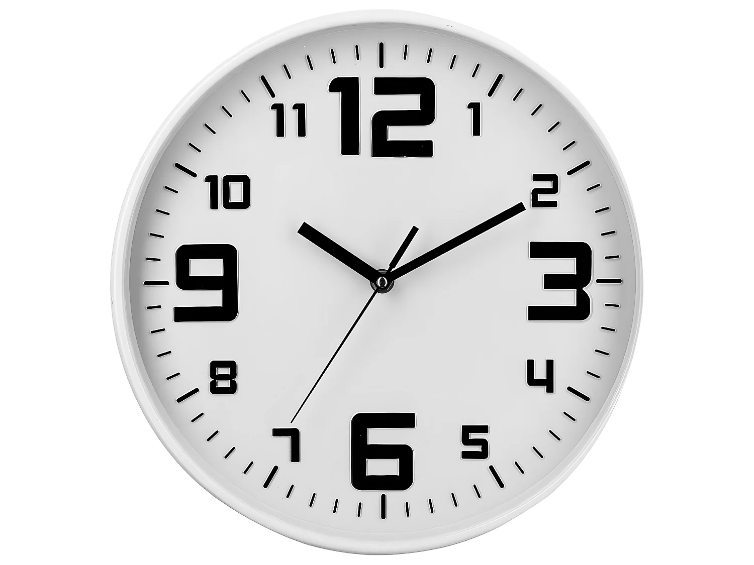 Pendule murale silencieuse Best Blanc D 30 cm