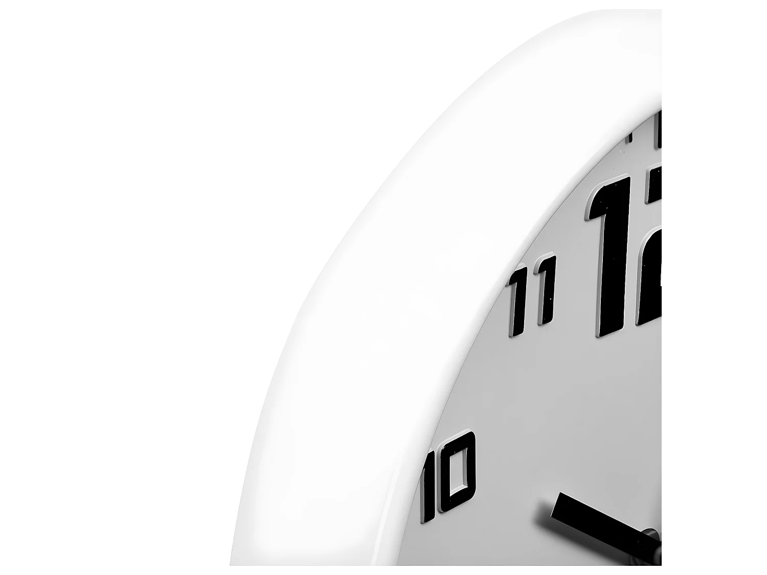 Pendule murale silencieuse Best Blanc D 30 cm