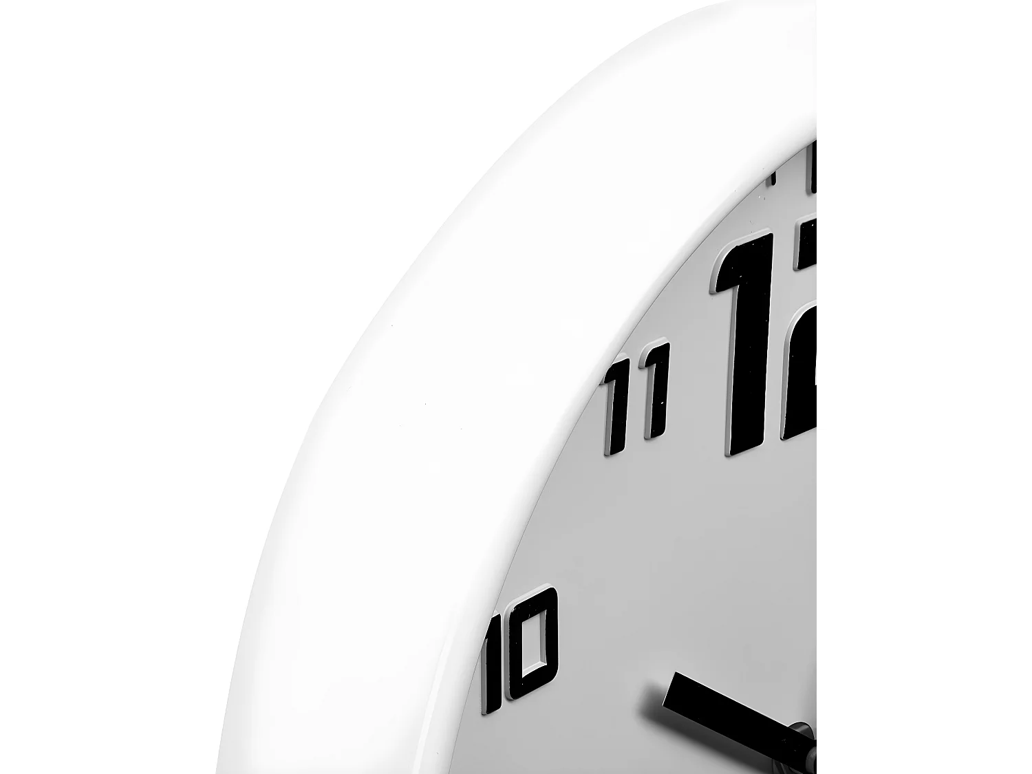 Pendule murale silencieuse Best Blanc D 30 cm