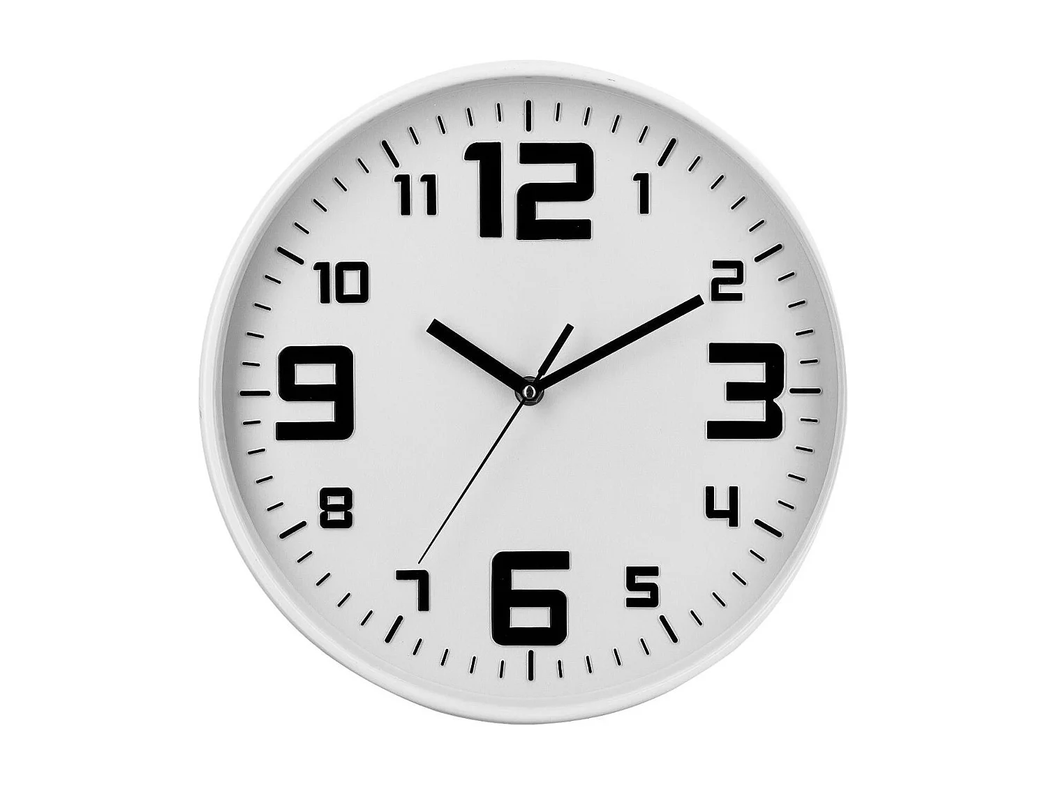 Pendule murale silencieuse Best Blanc D 30 cm