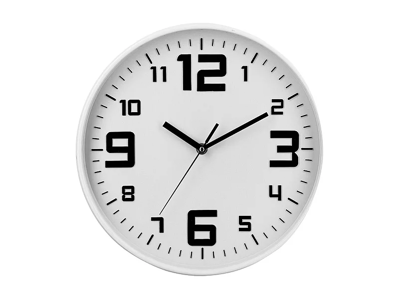 Pendule murale silencieuse Best Blanc D 30 cm