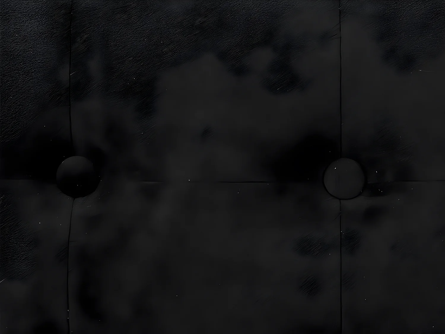 2 en 1 Pouf pliant double et coffre de rangement Velours noir 76 x H 38 cm