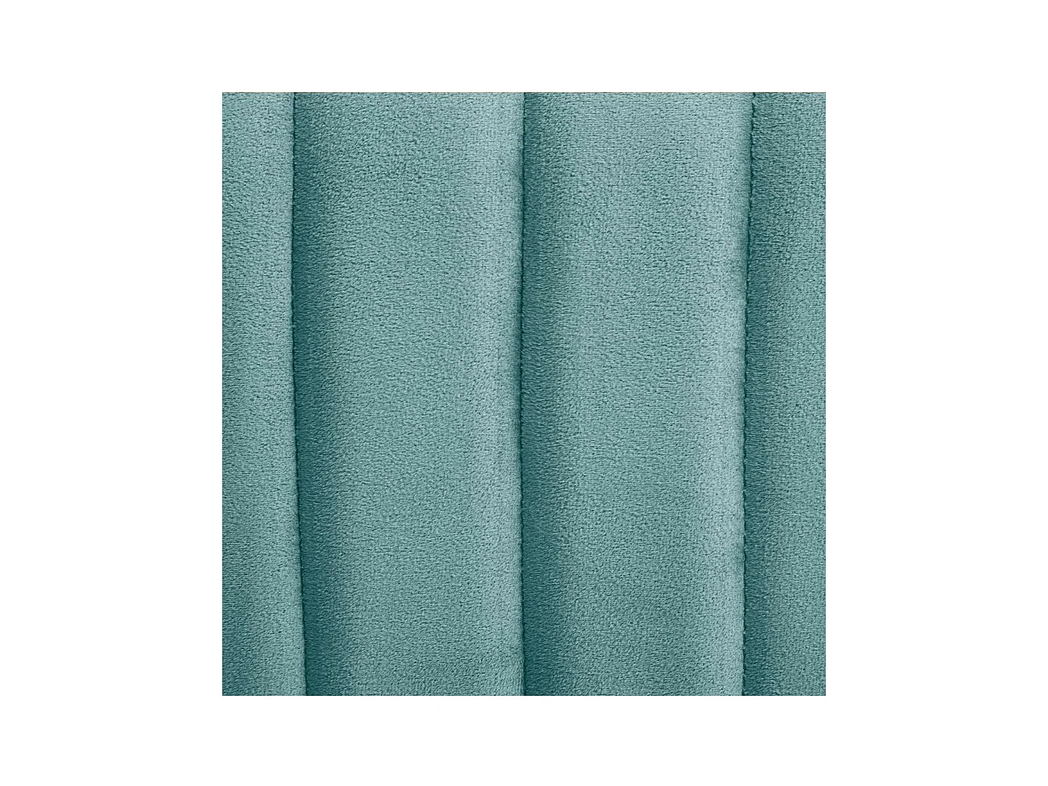 Pouf en Velours Vert Jade assise large 52 x 48 cm