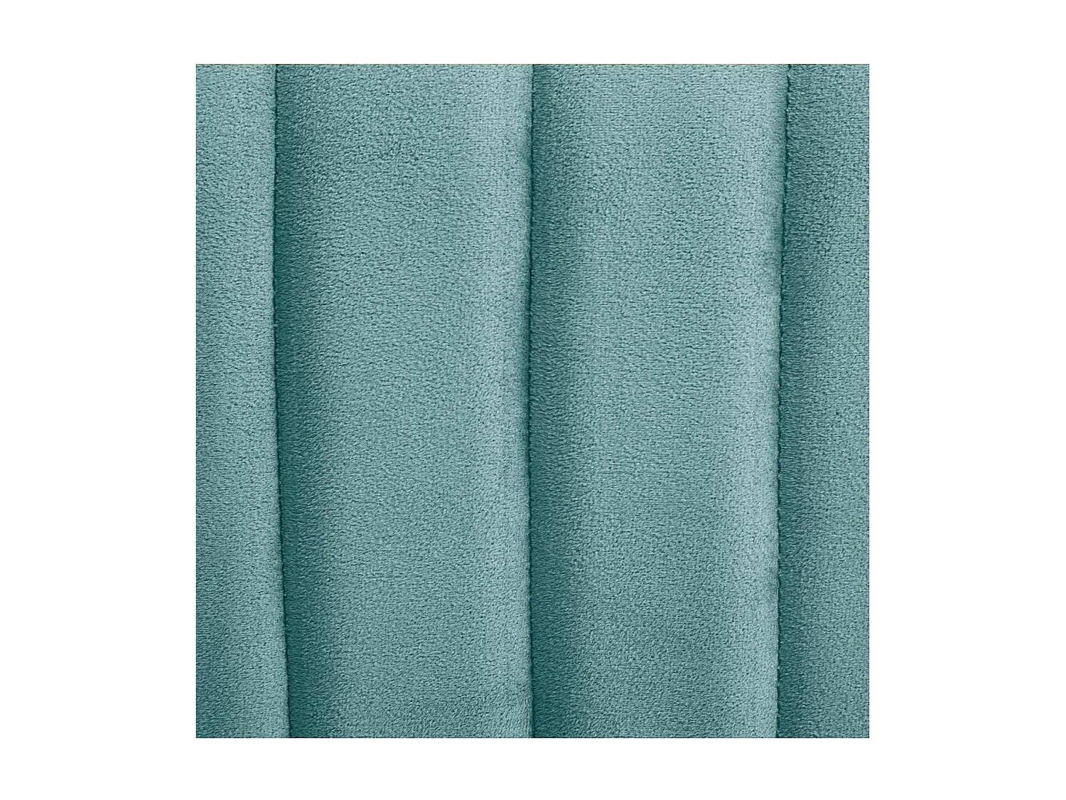 Pouf en Velours Vert Jade assise large 52 x 48 cm