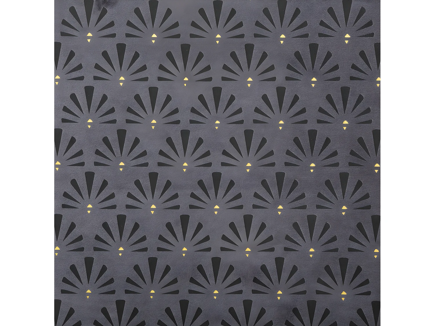 2 en 1 Pouf pliant double et Coffre de rangement en Velours Gris 76 x 38 cm