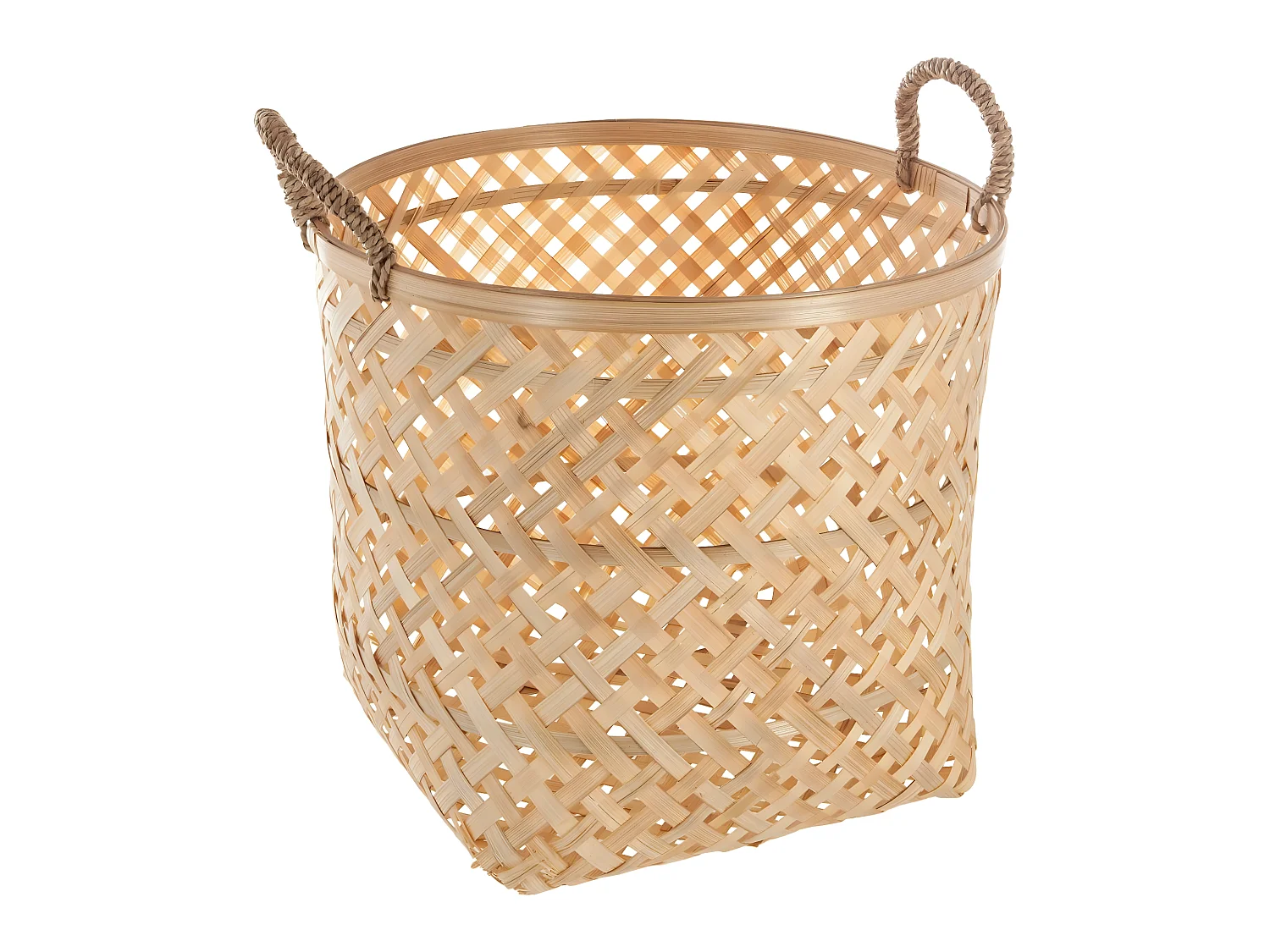 Set de 3 Paniers de rangement en Bambou