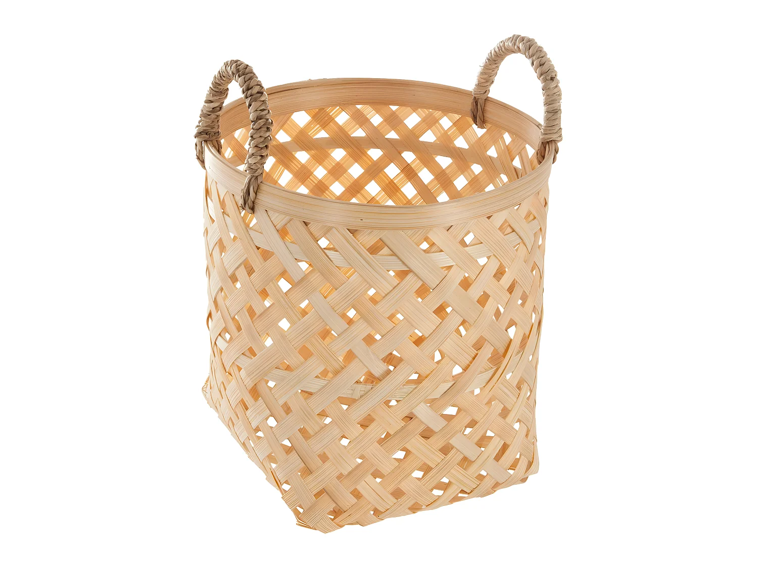 Set de 3 Paniers de rangement en Bambou