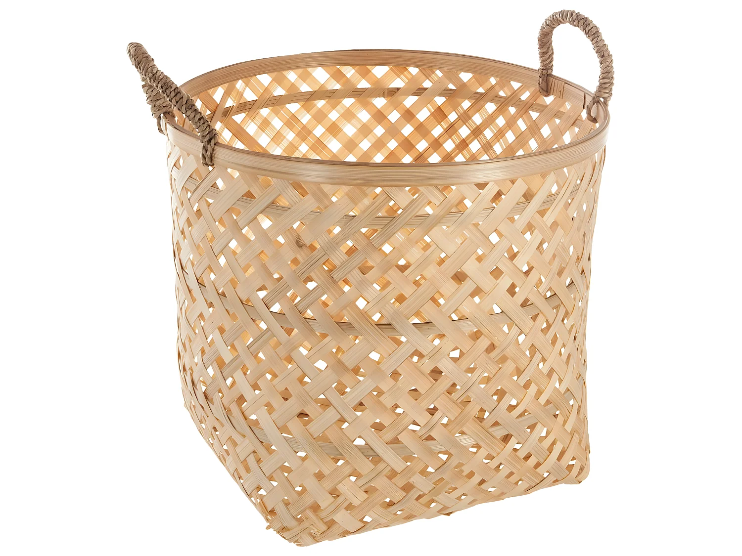 Set de 3 Paniers de rangement en Bambou