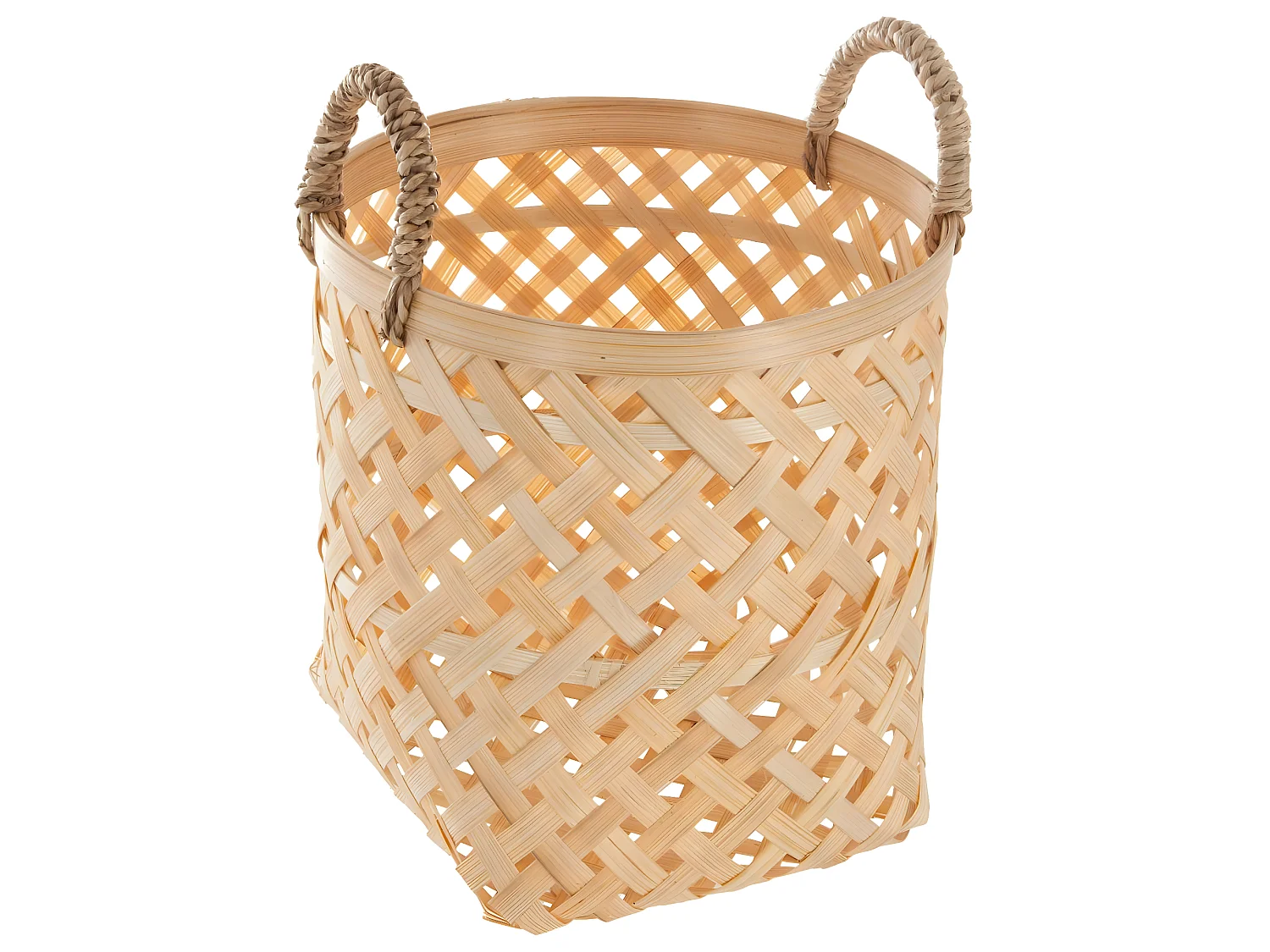 Set de 3 Paniers de rangement en Bambou