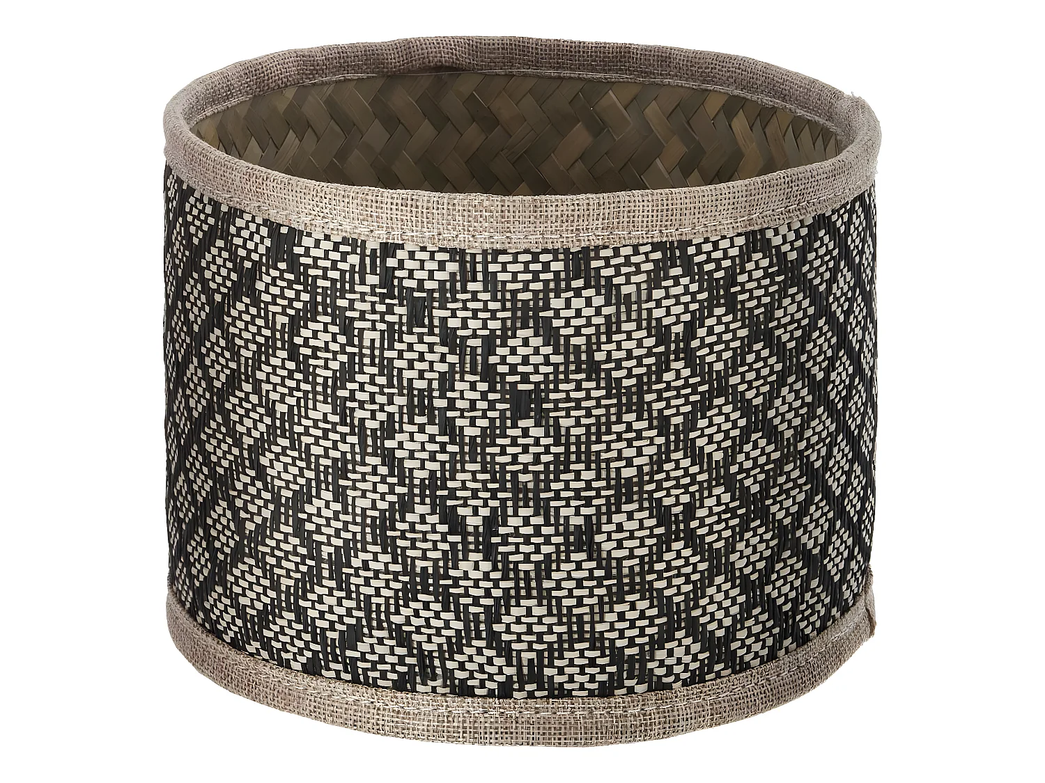 Set de 3 Paniers de rangement rond en Osier Nomade