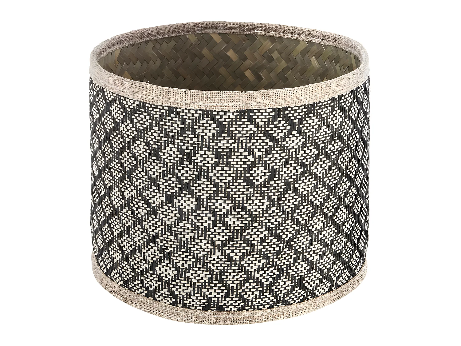 Set de 3 Paniers de rangement rond en Osier Nomade