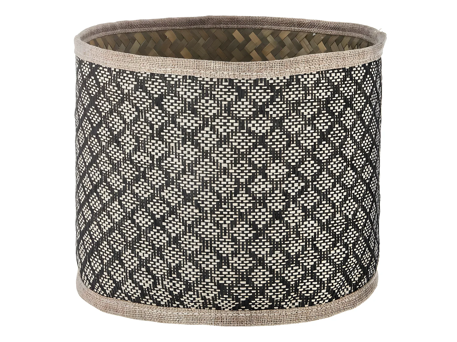 Set de 3 Paniers de rangement rond en Osier Nomade