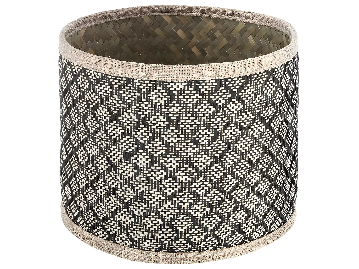 Set de 3 Paniers de rangement rond en Osier Nomade